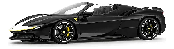 Ferrari Sf90 Spider 2021 Preto 1:18 Bburago