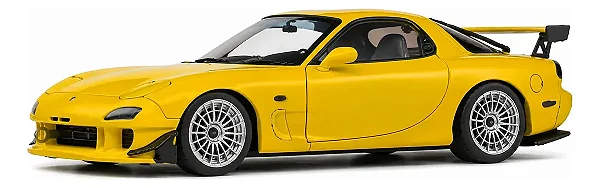 Mazda Rx7 Type Rs (fd3rs) Tributo Initial D 1999 Amarelo 1:18 Solido