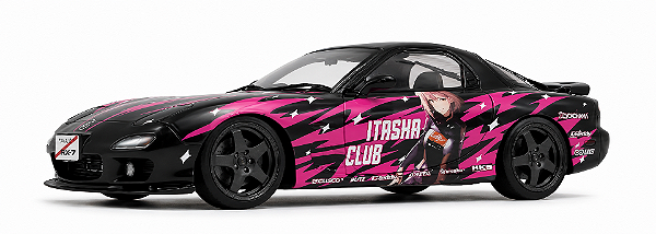 Mazda RX7 FD3RS 1999 Itasha (anime) 1:18 Solido