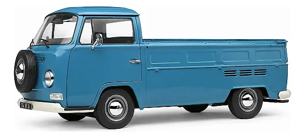 Volkswagen Kombi T2 Pick Up 1968 Azul 1:18 Solido