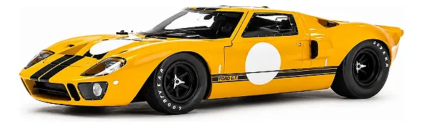 Ford GT40 MK1 1968 Amarelo 1:18 Solido