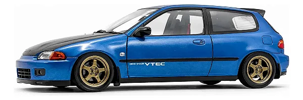 Honda Civic Vti B20 (EG6) 1991 Azul 1:18 Solido