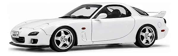 Mazda RX7 FD Type RS 1994 Branco 1:18 Solido
