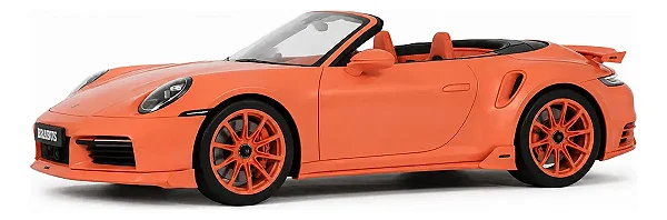 Porsche 911 Turbo S Cabriolet BRABUS 900 2024 Peetch Pink 1:18 GT Spirit