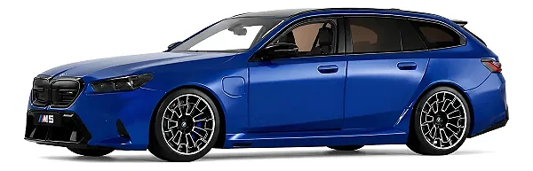 BMW M5 Touring 2024 Azul 1:18 Solido
