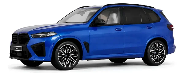 BMW X5 M Competition 2023 Azul 1:18 GT Spirit
