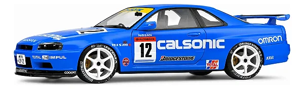 Nissan Skyline GT-R (R34) 2000 Tributo Calsonic JGTC 1:18 Solido