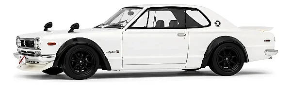 Nissan Skyline (C10) 2000gt-r Hakosuka 1970 Branco 1:18 Solido
