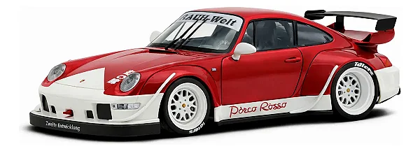 Porsche 911 RWB Bodykit Porco Rosso 2020 Vermelho 1:18 Solido