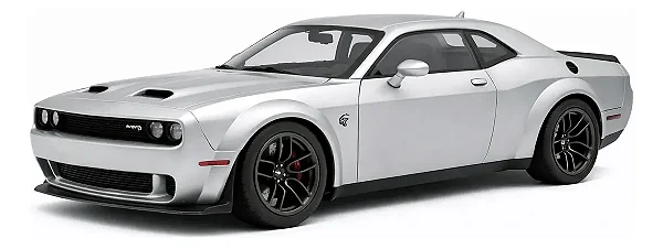 Dodge Challenger Hellcat Redeye Widebody (Triple Nickel) 2023 Prata 1:18 Solido
