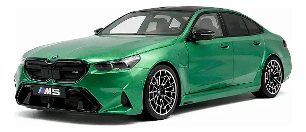 BMW M5 (G90) 2025 Verde Isle Of Man 1:18 Solido