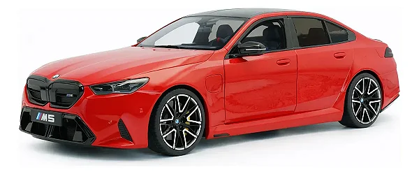 BMW M5 (G90) 2025 Vermelho Fire 1:18 Solido
