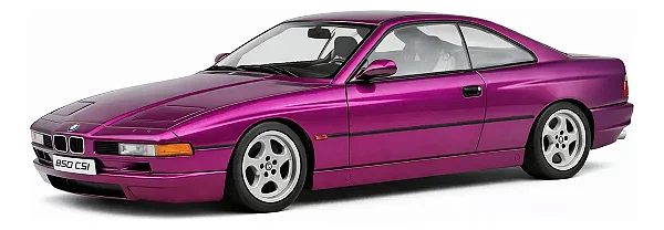 BMW 850 (E31) Csi CSI 1992 Violeta Daytona 1:18 Solido
