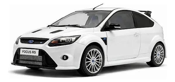 Ford Focus Rs Mk2 Pack Rs Plus 2009 Branco 1:18 Solido