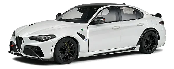 Alfa Romeo Giulia GTA 2022 Branco 1:18 Solido