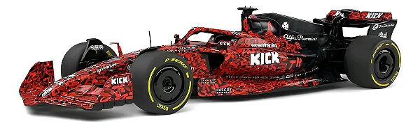Fórmula 1 Alfa Romeo C42 X Boogie Art 1:18 Solido