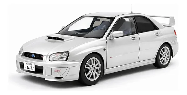 Subaru Impreza Sti Blobeye 2003 Prata 1:18 Solido