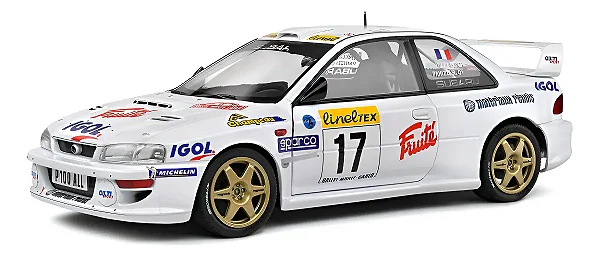 Subaru Impreza S5 Wrc99 Rallye Monte Carlo 1999 1:18 Solido