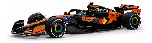 Fórmula 1 Mclaren MCL39 Oscar Piastri 2025 Grande Prêmio da China 1:18 Solido