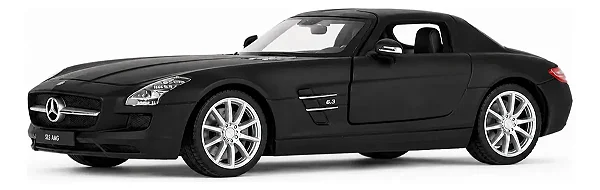 Mercedes-Benz Sls AMG 2010 Preto 1:24 Welly
