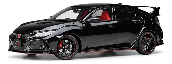 Honda Civic Type R (fk8) 2021 Preto 1:18 Autoart
