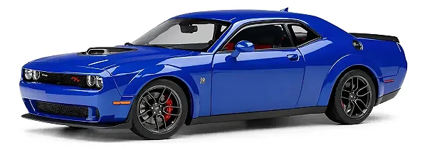 Dodge Challenger R/t Scat Pack 2022 1:18 Autoart Indigo Blue Azul