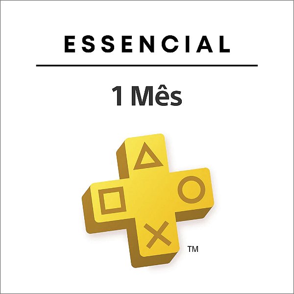 Assinatura PS Plus Essential 1 Mês - PSN Games Digital