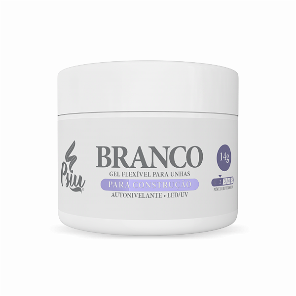 Psiu - Gel Hard Branco 14g