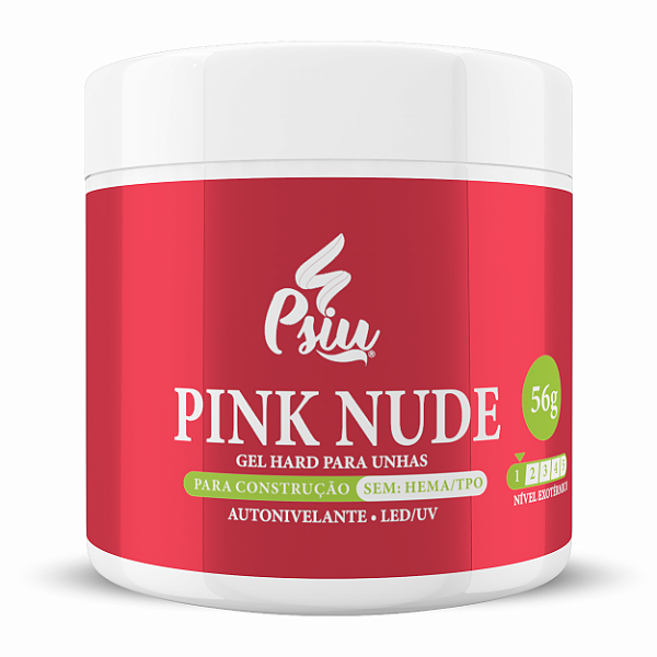 Psiu - Gel Hard Pink Nude 56g