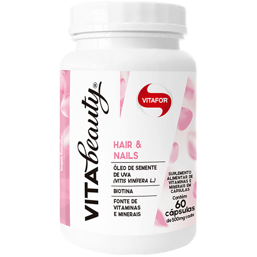 VITA BEAUTY - 500 MG - 60 CAPS - VITAFOR