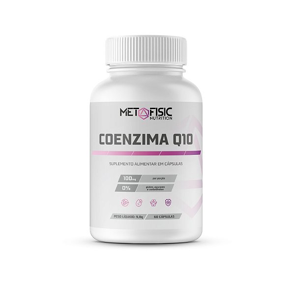 COENZIMA Q10  - 100 MG  - 60 CÁPSULAS - METAFISIC