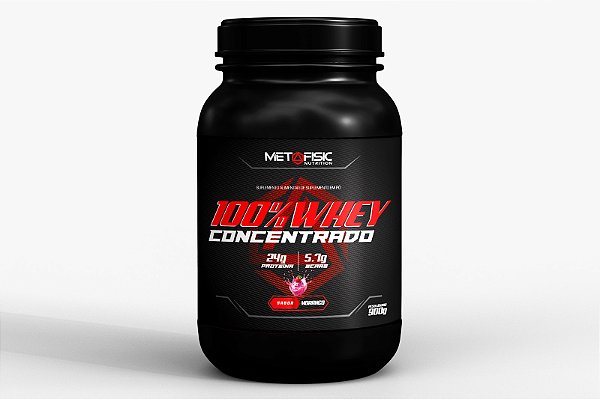 WHEY 100% CONCENTRADO META - POTE 900 GR