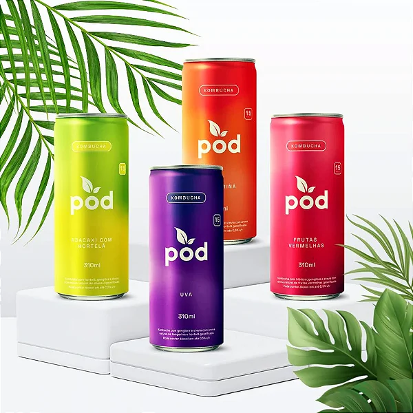 KOMBUCHA 310ML  - POD BEBIDAS