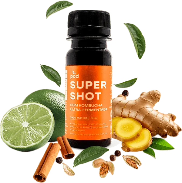 SUPER SHOT POD 50ML - DISPLAY C/ 24 UNID.