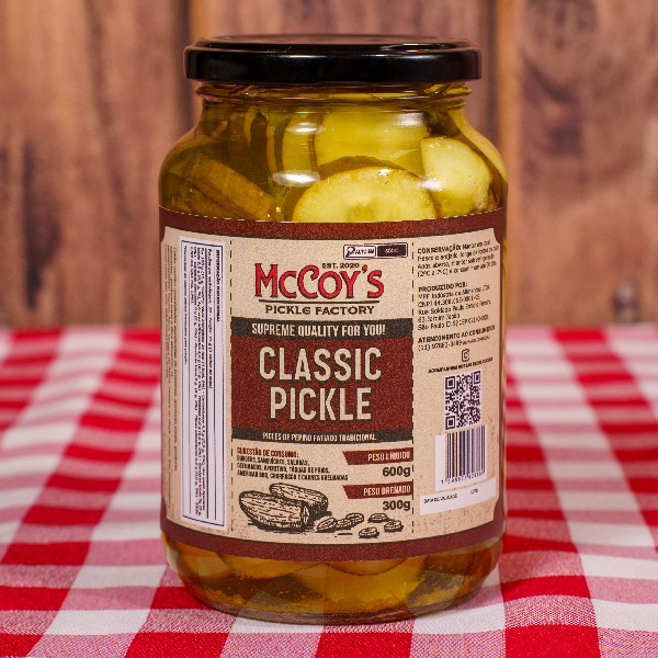 CLASSIC PICKLE  - 600GR - TRADICIONAL