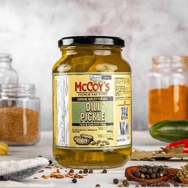 DILL PICKLE - 600GR - ÁCIDO FATIADO
