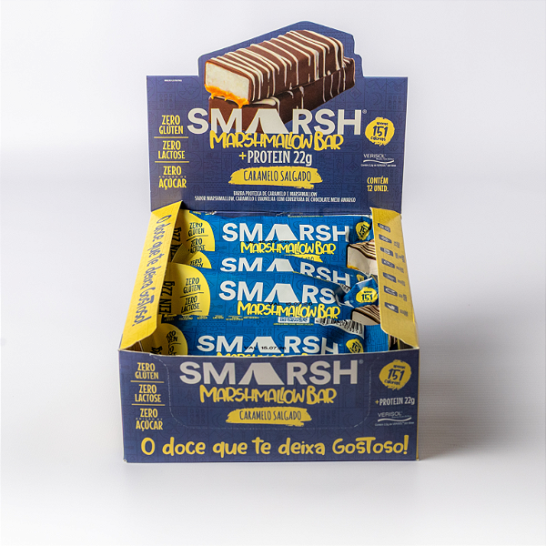 MARSHMALLOW BAR 45G  -  DISPLAY C/ 12 BARRAS
