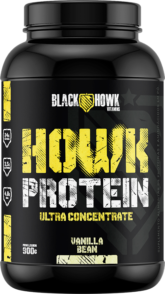 HOWK PROTEIN 100% CONCENTRADO -  900GR
