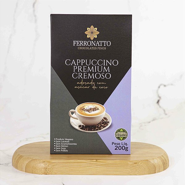 Cappuccino Cremoso Adoç. Açúcar Coco - Vegano 200g