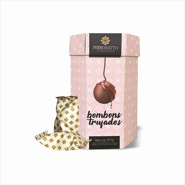 Caixa Bombons Trufados Sortidos 270g