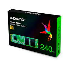 SSD ADATA M.2 240GB SU650 Ultimate SATA 3 - ASU650NS38-240GT-C