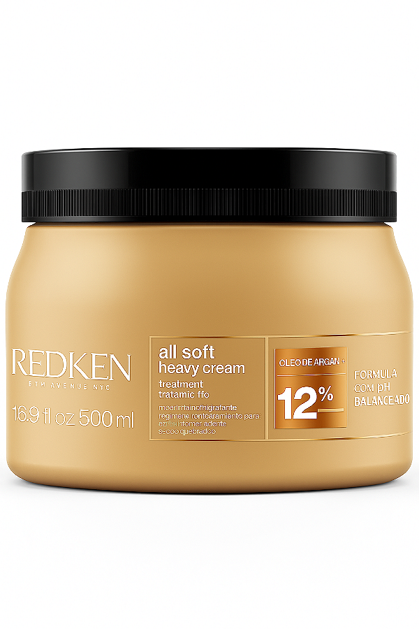 Redken All Soft Heavy Cream - Máscara de Hidratação 500ml