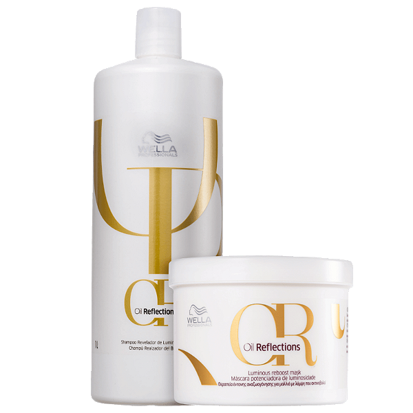 Kit Wella Professionals Oil Reflections Duo Salão (2 Produtos)