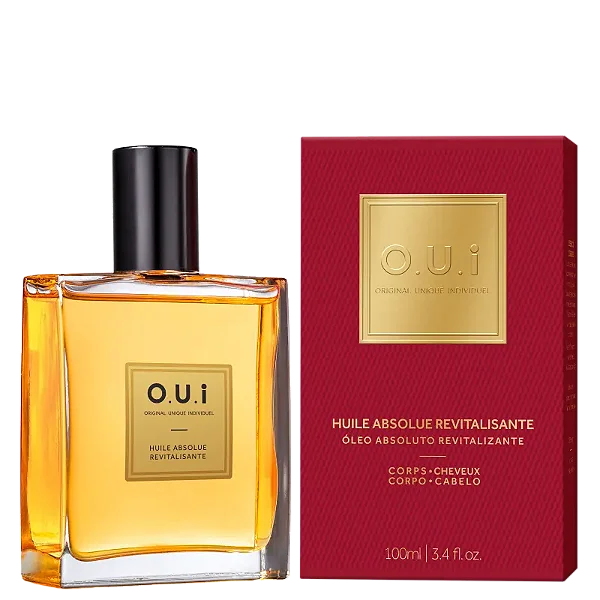 O.U.i Óleo Multifuncional Huile Absolue Rouge Luxe 100ml
