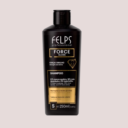 Shampoo Force Gloss Felps Professional - 250mL