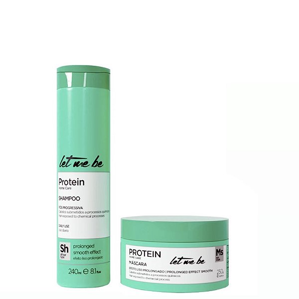 Kit shampoo e máscara pós progressiva