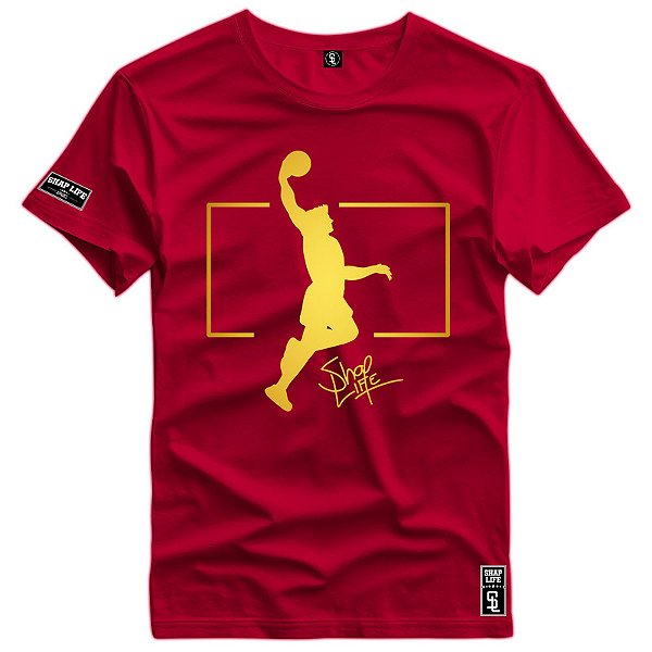 Camiseta Premium Estampa Basketball - 2167