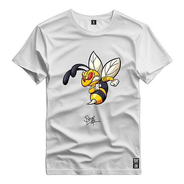 Camiseta Premium Estampa Abelha Bee - 2846