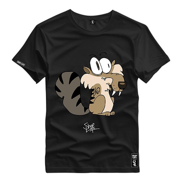 Camiseta Premium Estampa Cartoons - 2953