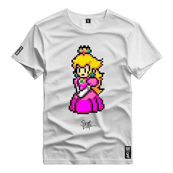 Camiseta Premium Estampa Princesa Bit - 3031